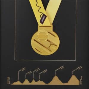 Cadre médaille étape du tour 2023 - Annemasse - Morzine