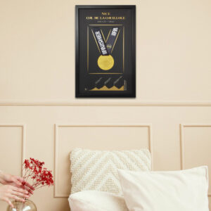 Cadre médaille étape du tour 2024 - Nice - Col de la Couillole