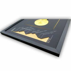 Cadre médaille Albertville - La Plagne 2025