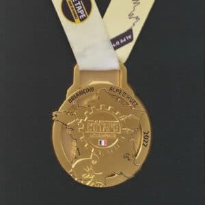 Cadre médaille étape du tour 2022 - Briancon - Alpe d'Huez