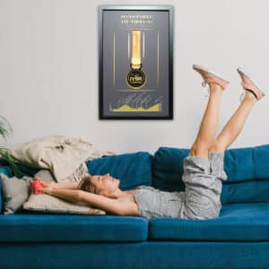 Cadre médaille de l'Etape du Tour de France 2019 "Albertville - Val Thorens"